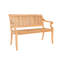 Palm Teak Garden Bench