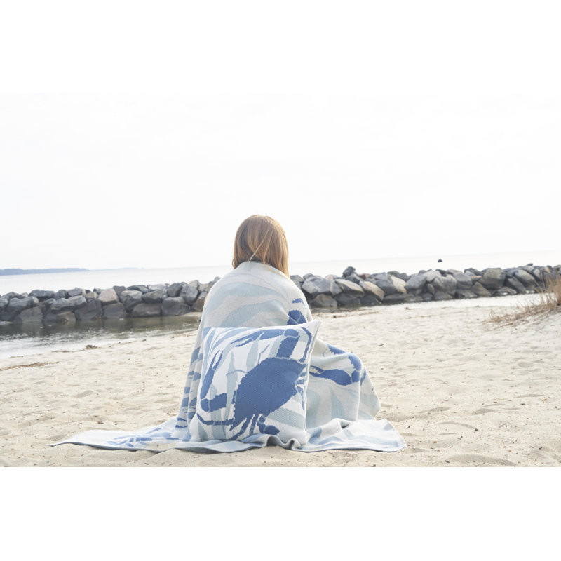 Oreiller en tricot Chesapeake Bay