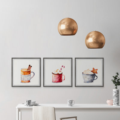 Triptyque de friandises froides de Noël