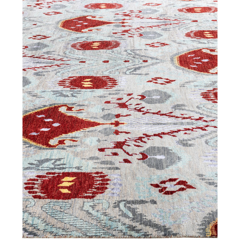 Overdyed One-of-a-Kind 8' 2" X 10' 3" Hand Knotted Area Rug