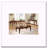 Cherry Rectangle Coffee Table With Turned Legs