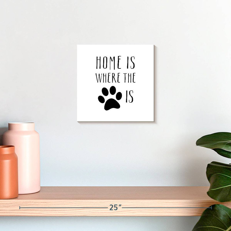 Plaque murale Khylige Home Is II, H 10 po x l 10 po
