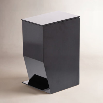Tower Yamazaki Home Plastic 1 Gallon Step-on Waste Basket