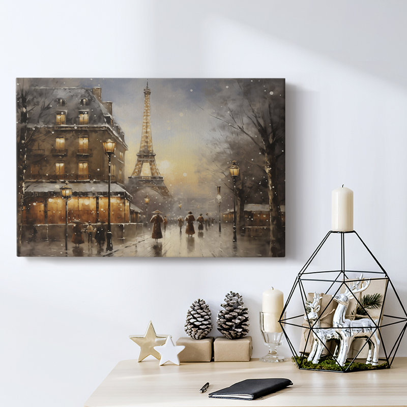Christmas Holiday Arts - Toile tendue avec châssis, H 32 po x l 48 po