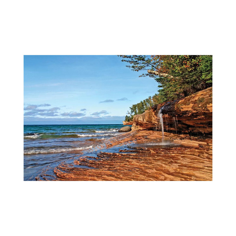 Miners Beach by Brian Wolf - Wrapped Canvas Print, 20.32 cm H x 30.48 cm W