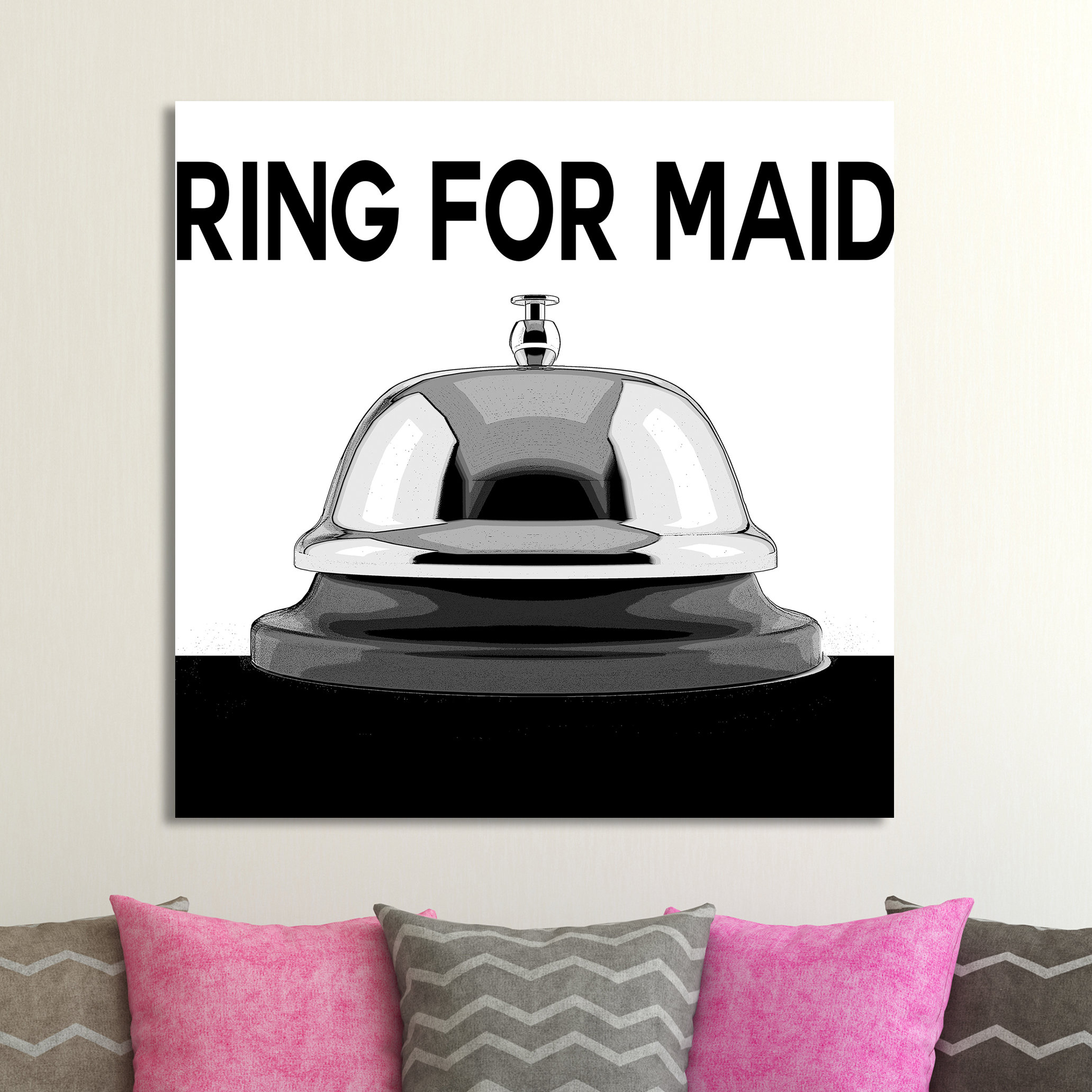 Picture Perfect International 'Ring For Maid' Graphic Art Print ...