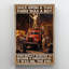 A Boy To Become A Firefighter On Canvas Print-1125645719