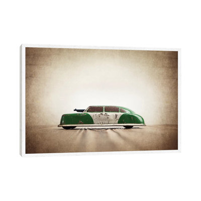 Argo Green And White - Print on Canvas