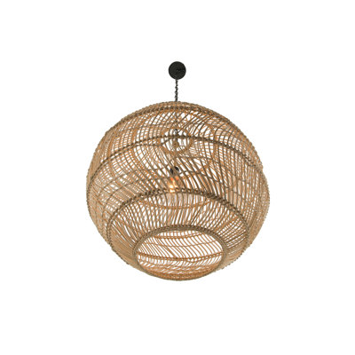 Luminaire suspendu en forme de globe à 1 lumière Aletse
