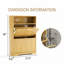 Shoe Cabinet Storage for Entryway Hidden Shoes Storage Cabinet with 2 Flip Drawers-2105707440-2105707436