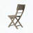 Positano 4-Piece Acacia Wood Folding Dining Chair Set