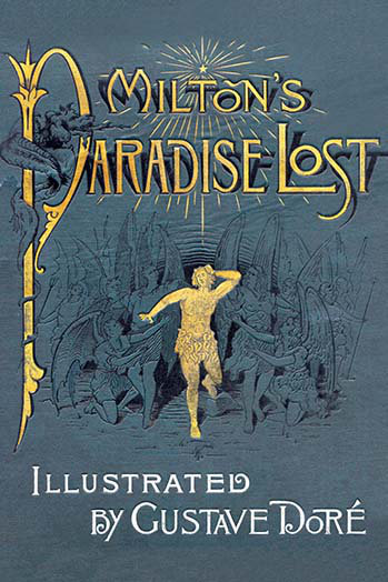 « milton paradise lost » par gustave dore affiche rétro, H 30 po x l 20 po