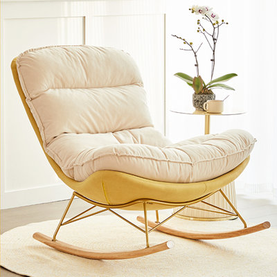 Stylish home comfortable casual rocking chair