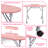 Foldable Manicure Table with Drawer