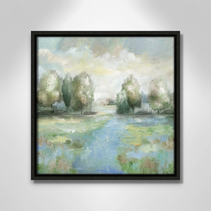 Into the Woods - Square Version Print par Nan, Espresso, H 13,5 po x l 13,5 po