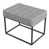 Theodore Ottoman Gray Polyester selected