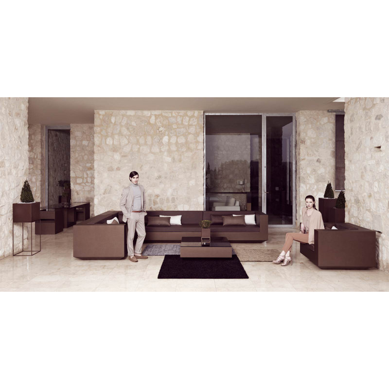 Vela - Modular Sofa Left Chaise Lounge - Basic, Bronze