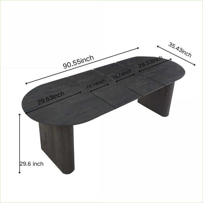 Table basse à 2 niveaux avec rangement en noyer et amp; Ivoire, facile à nettoyer pour le salon