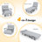 Daveah Twin 25.5'' Upholstered Futon Chair-2100073152