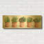 «Terracotta Pots II» par Cindy Jacobs, art mural en métal doré, 36 po x 12 po-1397381937