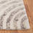 Azrael Hand Tufted Wool Cotton with Latex Geometric Rug in Ivory/Gray-178413216