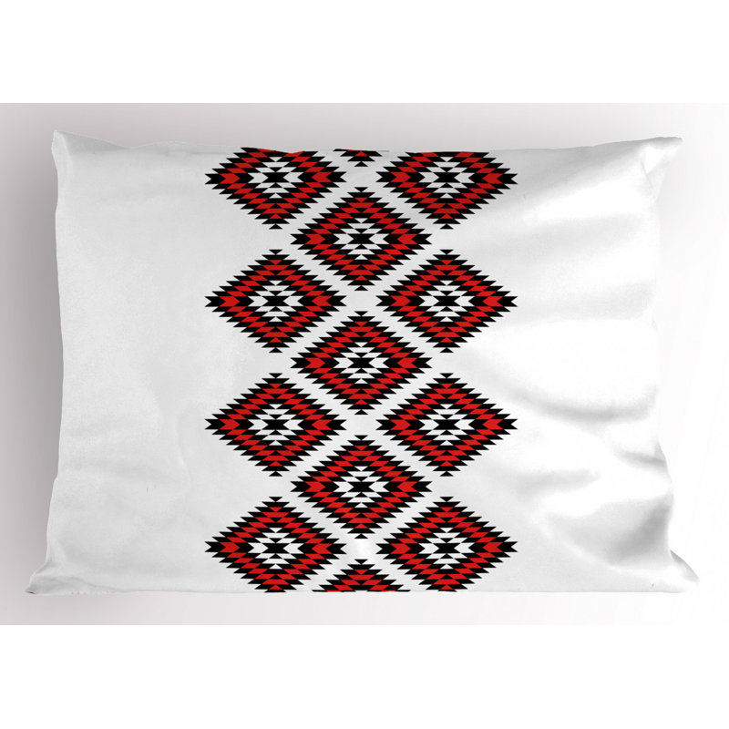 Polyester Geometric Sham Set, Twin