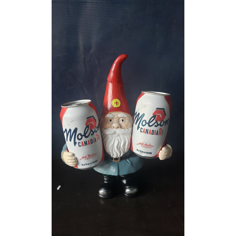 Figurine porte-bière 12 pouces Garden Gnome