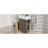 Video21.6" Bathroom Vanity With Ceramic Sink, Freestanding Modern Left Door Wood Grain Cabinet With Open And Closed Storage