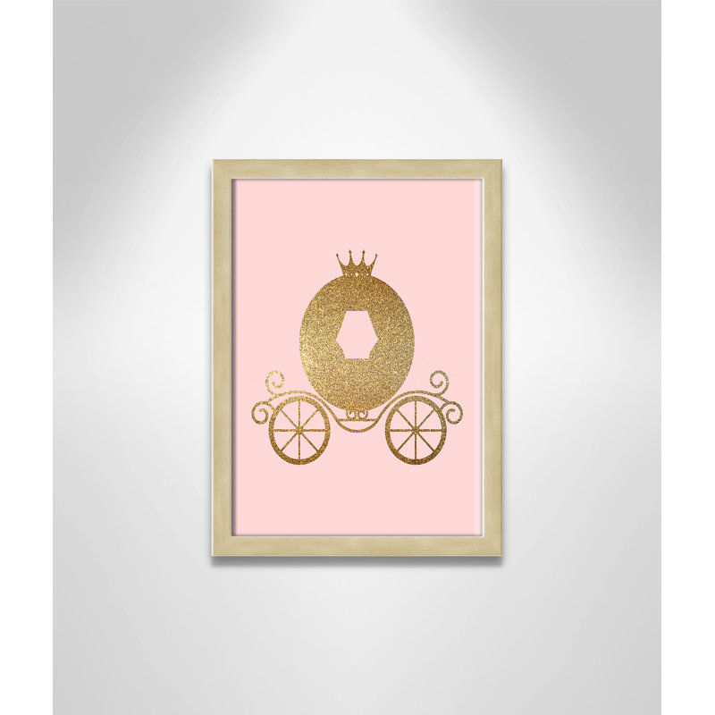 Fairy Tale Fairytale 3, impression sur papier, H 15 po x l 11 po x P 1,19 po, Cadre boîte champagne clair