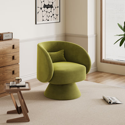 Fauteuil demi-tonneau pivotant Modern