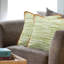 Coussin décoratif à franges Riley-415923568