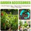 Ensembles de jardin surélevé 8 pi x 2 pi, lit de jardin surélevé galvanisé 9 po 1
