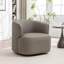 Fauteuil demi-tonneau pivotant de 32 po Tybias-1826379090
