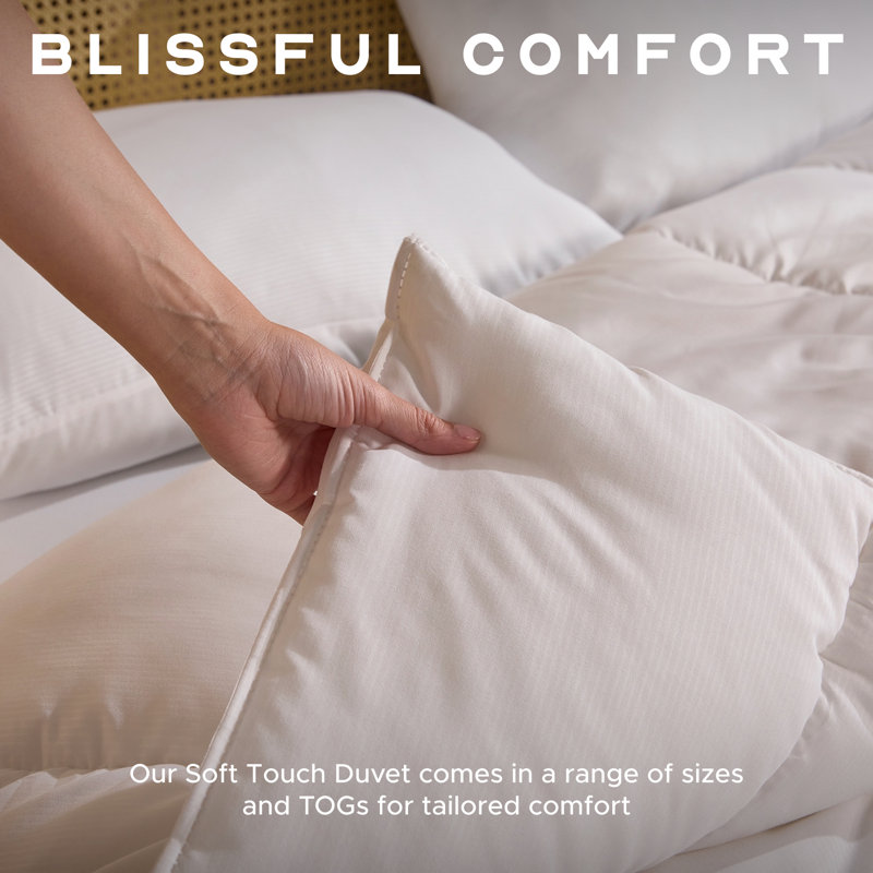 Scandinavian Classic Soft Touch 13.5 Tog Duvet, Kingsize
