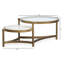 Table de cocktail avec 2 tables d'appoint-229385375
