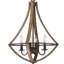 Lustre empire 4 lumières Cromartie