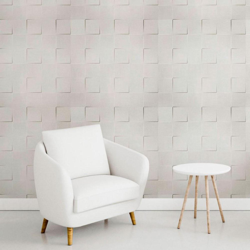 Rouleau de papier peint adhésif lisse L 126 po x l 24 po Matriona