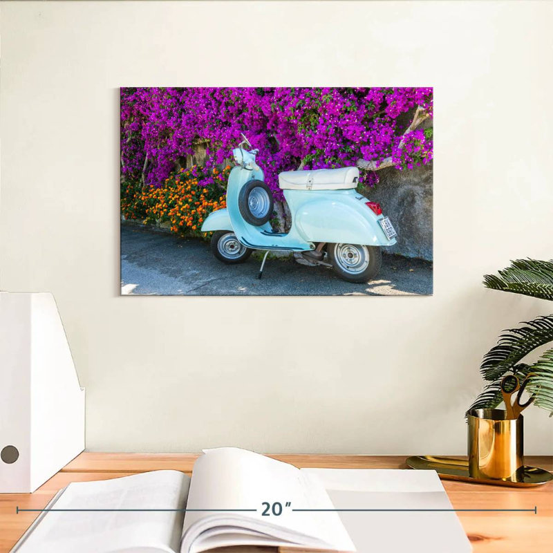 Mehar Classic Vespa Italie, H 8 po x l 12 po
