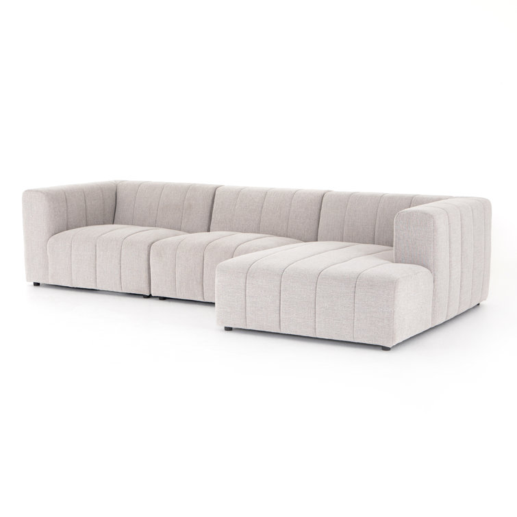 Bowry 3 - Piece Modular Upholstered Chaise L-Sectional