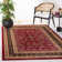 Lyndhurst Oriental Area Rug In Red / Black