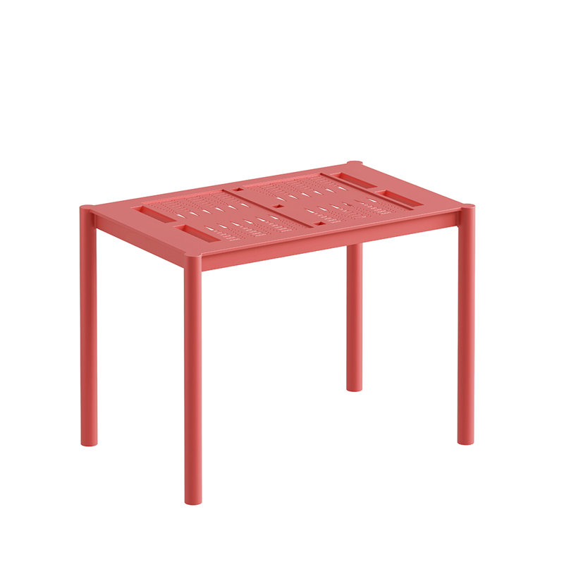 Outdoor Backgammon Table, Strawberry