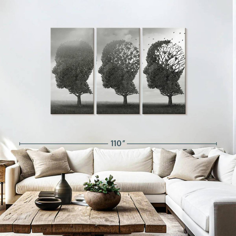 Alcaraz Memory Loss Trees, 48" H x 74" W