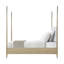 Balboa Upholstered Four Poster Bed-964966885