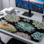 Polyester Desk Pad-2065834080