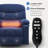 Dual Motor Power Lift Chair Recliner for Elderly with Massage and Heat, Infinite Position Electric Lift Recliner with USB A&C, Cup Holders (T6012 - Chenille Fabric, Blue, Medium)-1164648546