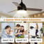 Ventilateur à lame droite minimaliste 48 pouces