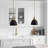Elodie 1 - Light Brass Dome Pendant-303885081-303885086