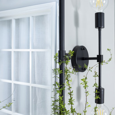 Woodvale Metal Framed Beveled Pivoting Wall Mirror