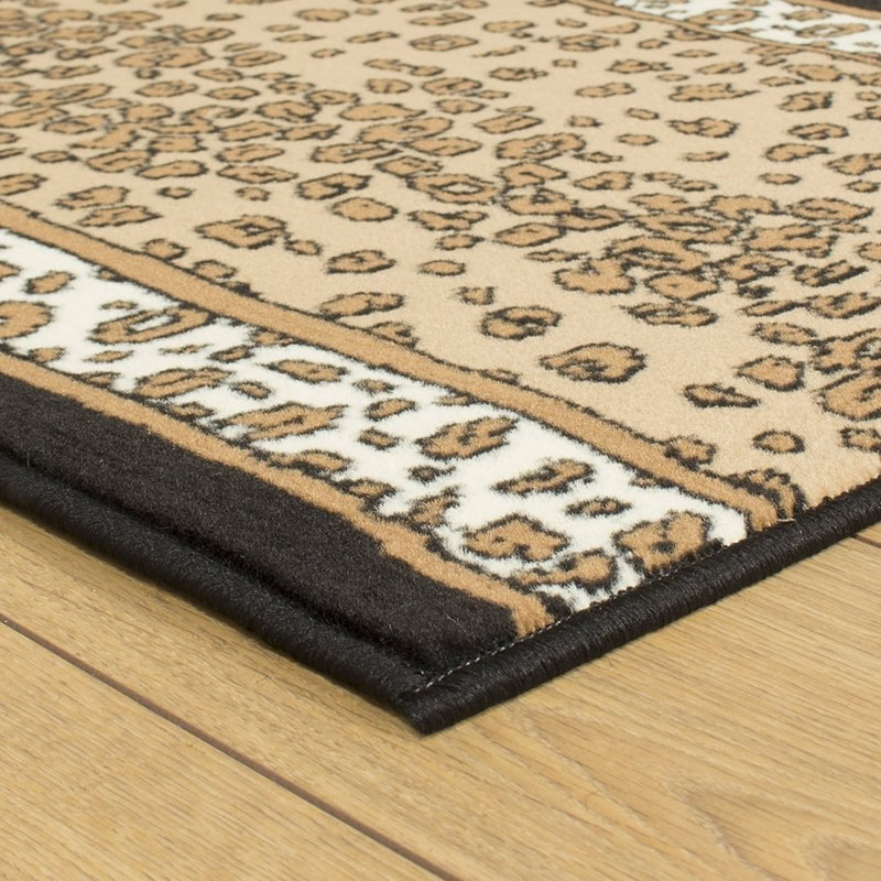Agosta Animal Print Indoor Area Rug, Runner 510cm x 70cm