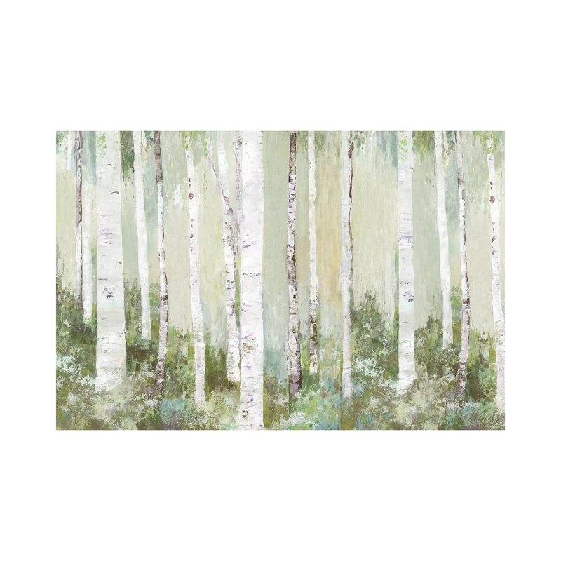 Tranquil Forest par Allison Pearce - Giclée sur toile tendue avec châssis, H 26 po x l 40 po x 1,5 po, Toile tendue